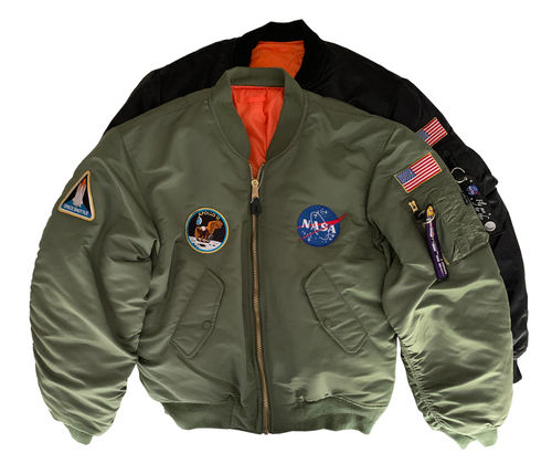 outlet olive size M MA-1 Astronaut pilot jacket