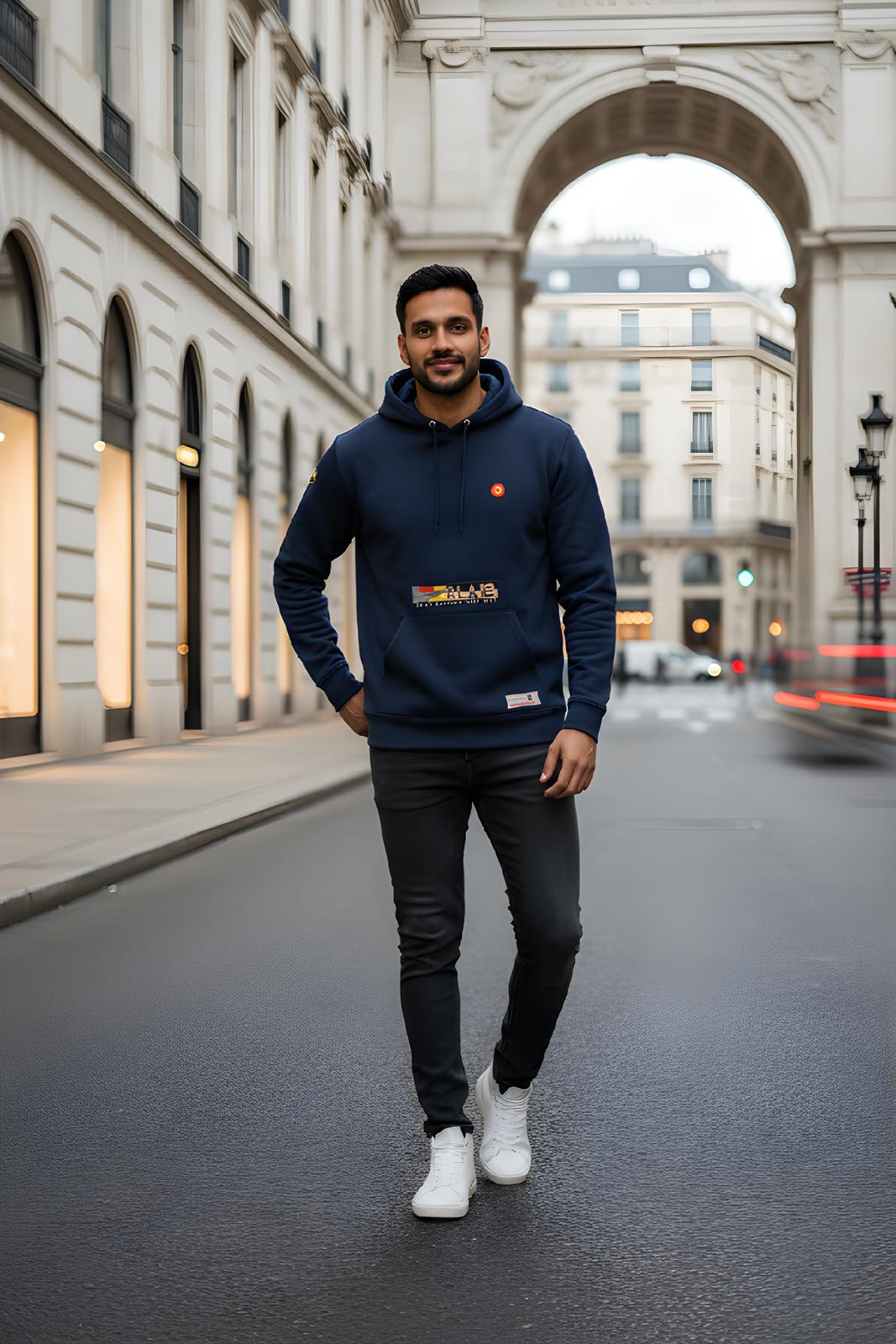 Sudadera de aviación militar con diseños de alas de combate y escuadrones del Ejército del Aire español