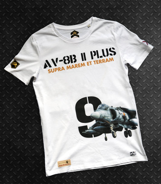 Camiseta PREMIUM HARRIER AV-8B II PLUS Ed. Limitada Ismael Jordá.