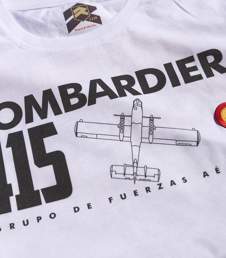Camiseta PREMIUM BOMBARDIER 415 Ed. Limitada Ismael Jordá.
