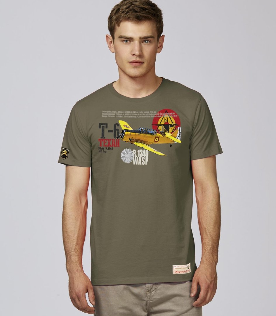 Camiseta T-6 TEXAN Premium.