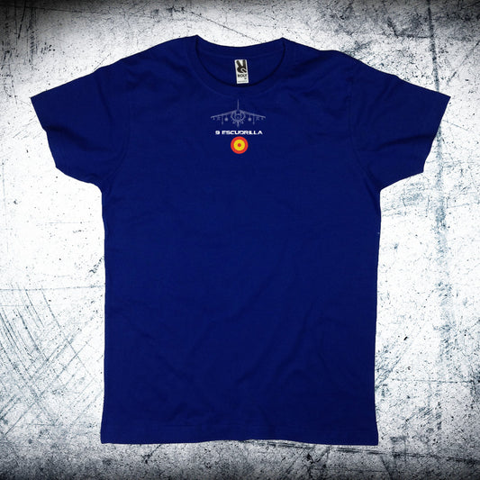 Camiseta 9ª Escuadrilla escarapela y avión personalizable