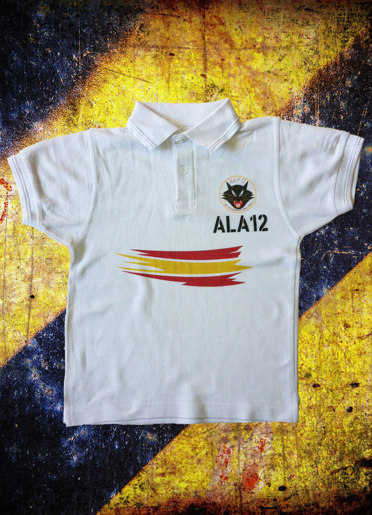 Polo niño serigrafiado con motivo Gato Ala 12