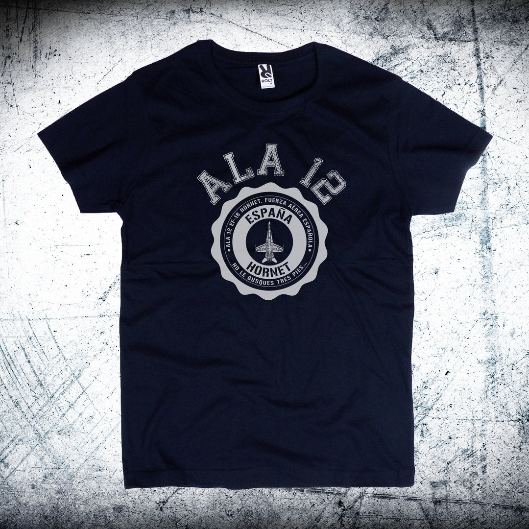 Camiseta Ala 12 Medallón blanco