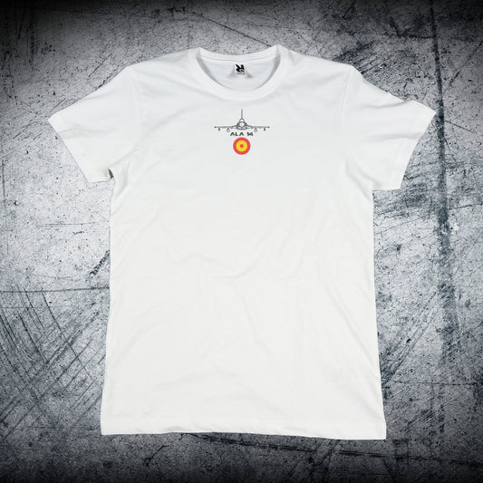 Camiseta Ala 14 con escarapela y avión.
