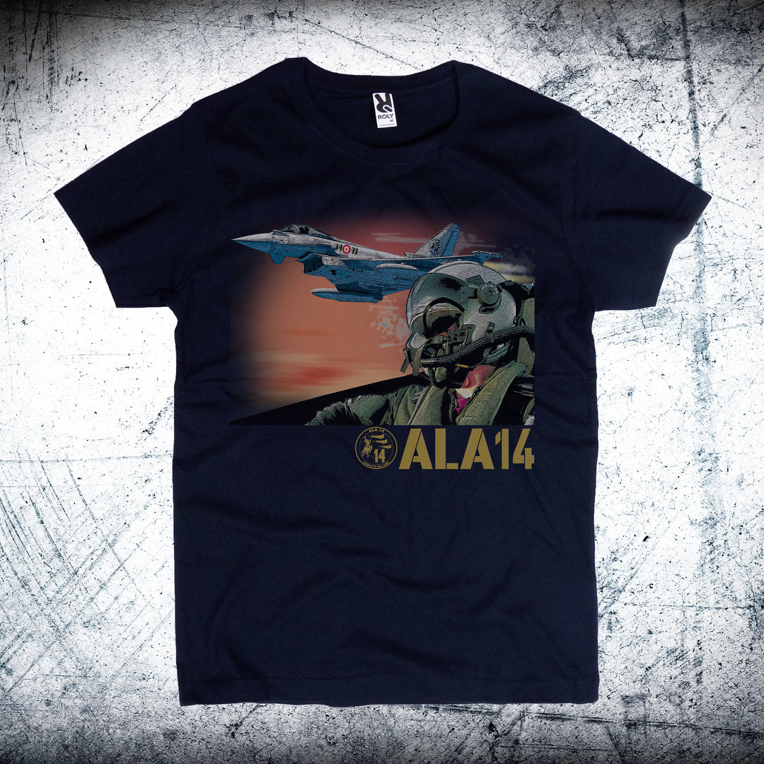 Camiseta Ala 14 Casco Piloto