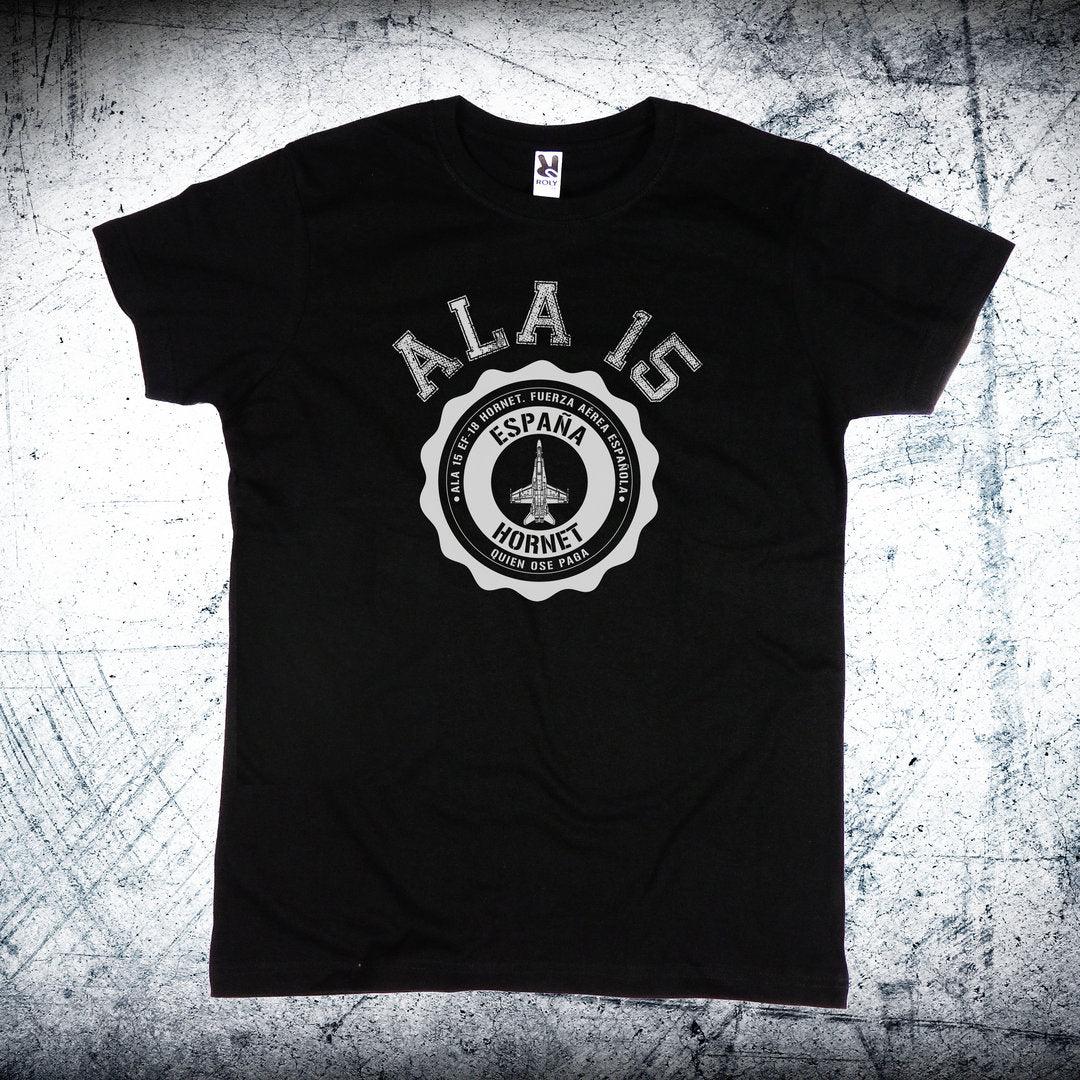 Camiseta Ala 15 Medallón blanco