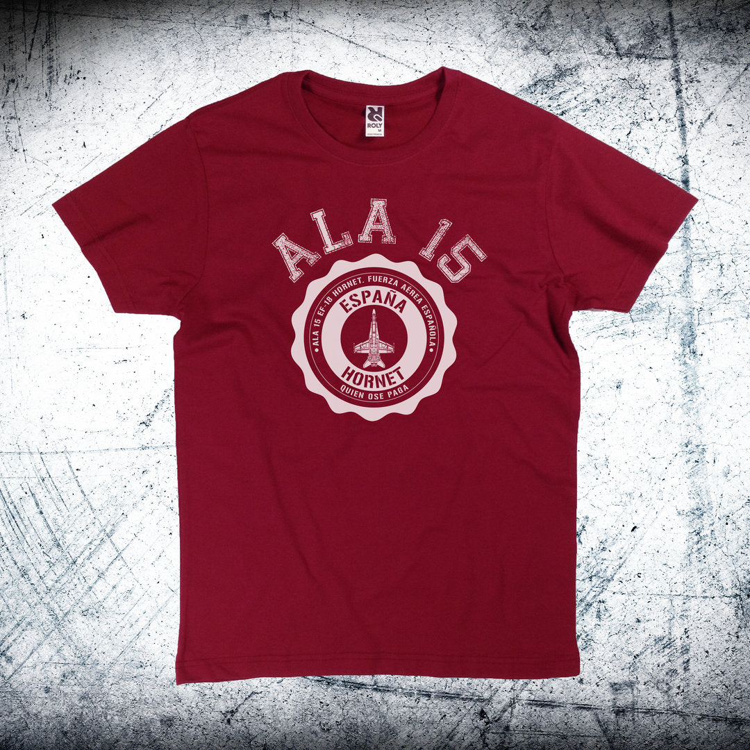 Camiseta Ala 15 Medallón blanco