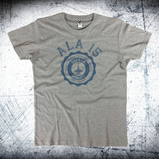 Camiseta Ala 15 Medallón azul