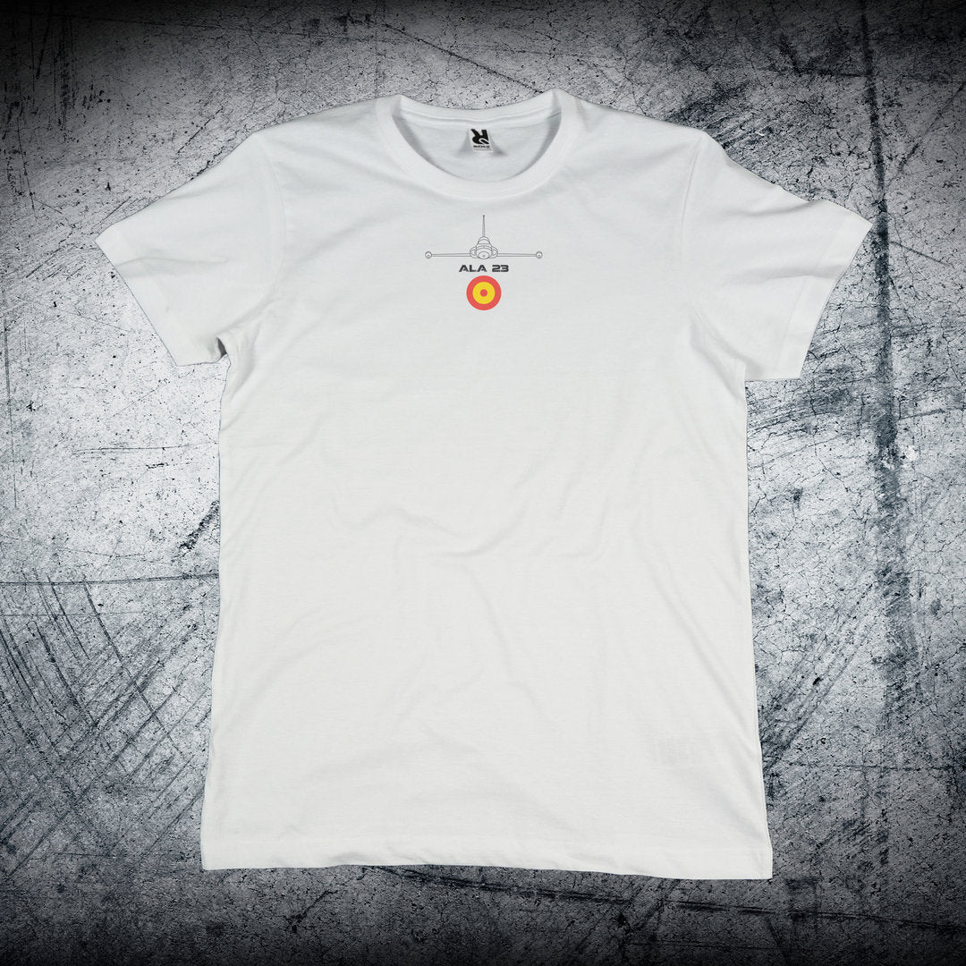 Camiseta Ala 23 con escarapela y avión (PERSONALÍZALA GRATIS)