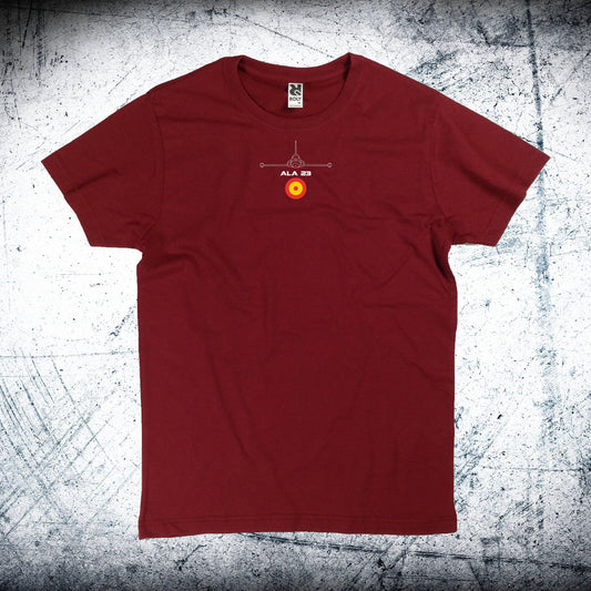 Camiseta Ala 23 con escarapela y avión (PERSONALÍZALA GRATIS)