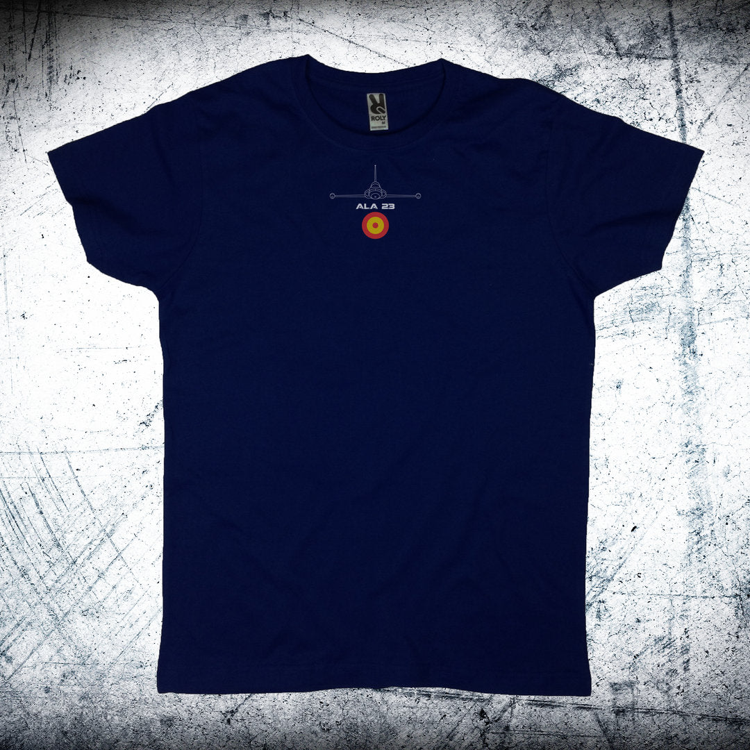 Camiseta Ala 23 con escarapela y avión (PERSONALÍZALA GRATIS)