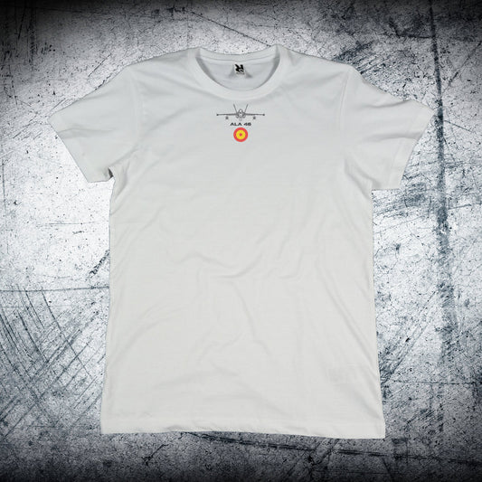 Camiseta Ala 46 Escarapela y avíon (PERSONALÍZALA GRATIS)