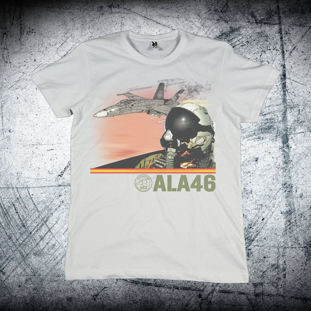 Camiseta Ala 46 Casco Piloto