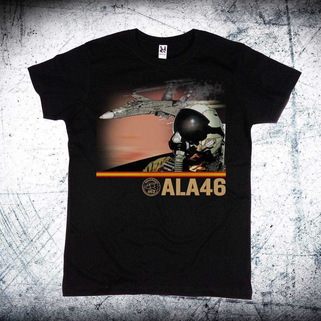 Camiseta Ala 46 Casco Piloto