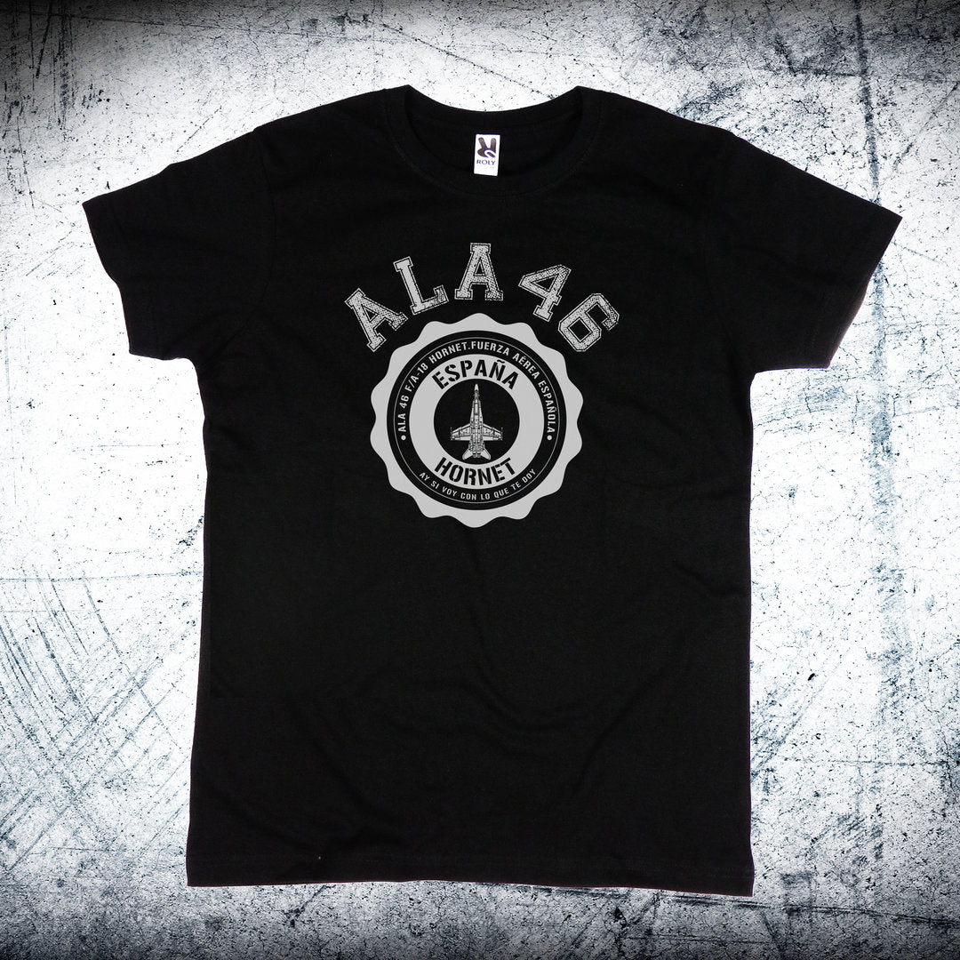 Camiseta ALA 46 Medallón blanco