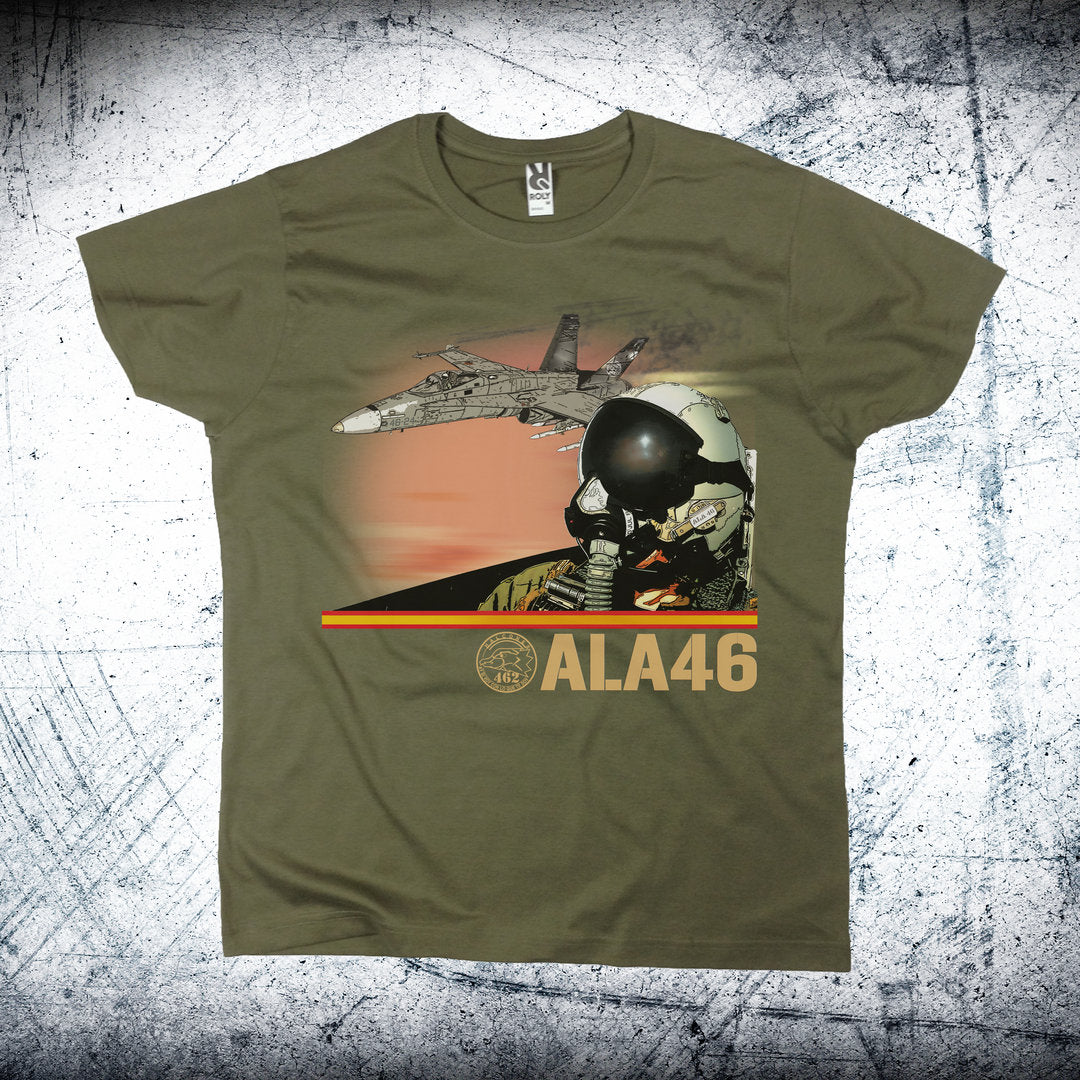 Camiseta Ala 46 Casco Piloto