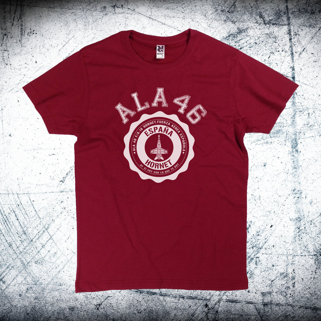 Camiseta ALA 46 Medallón blanco