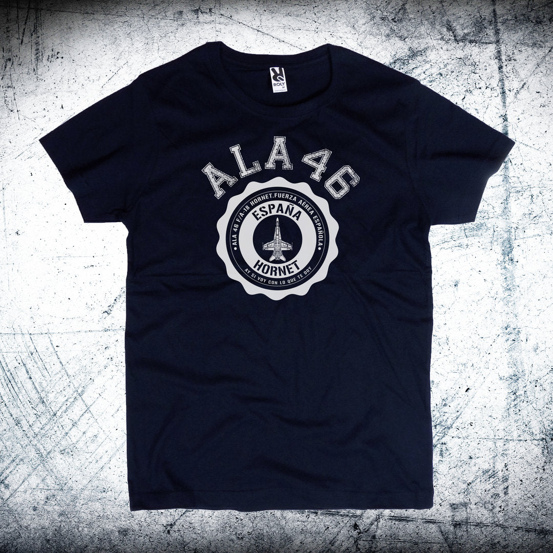Camiseta ALA 46 Medallón blanco