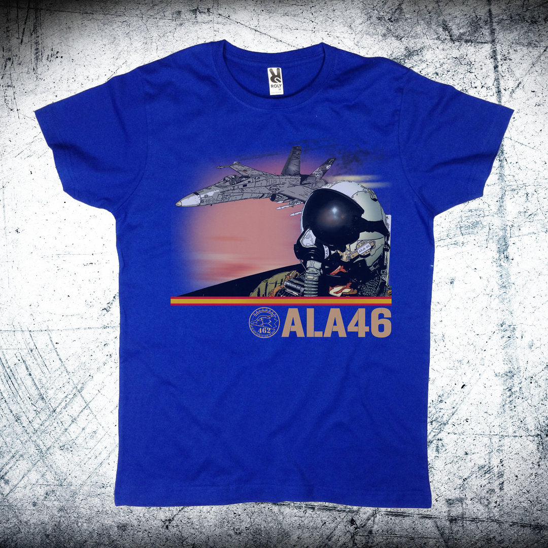 Camiseta Ala 46 Casco Piloto
