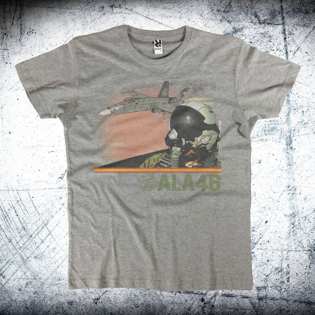 Camiseta Ala 46 Casco Piloto