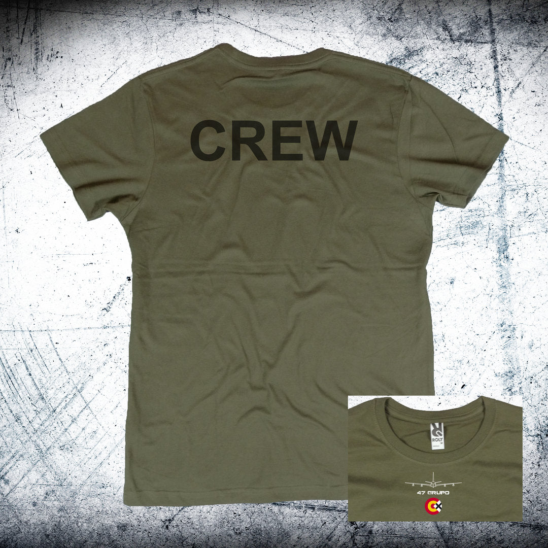 Camiseta 47 Grupo Trasera Crew B-707