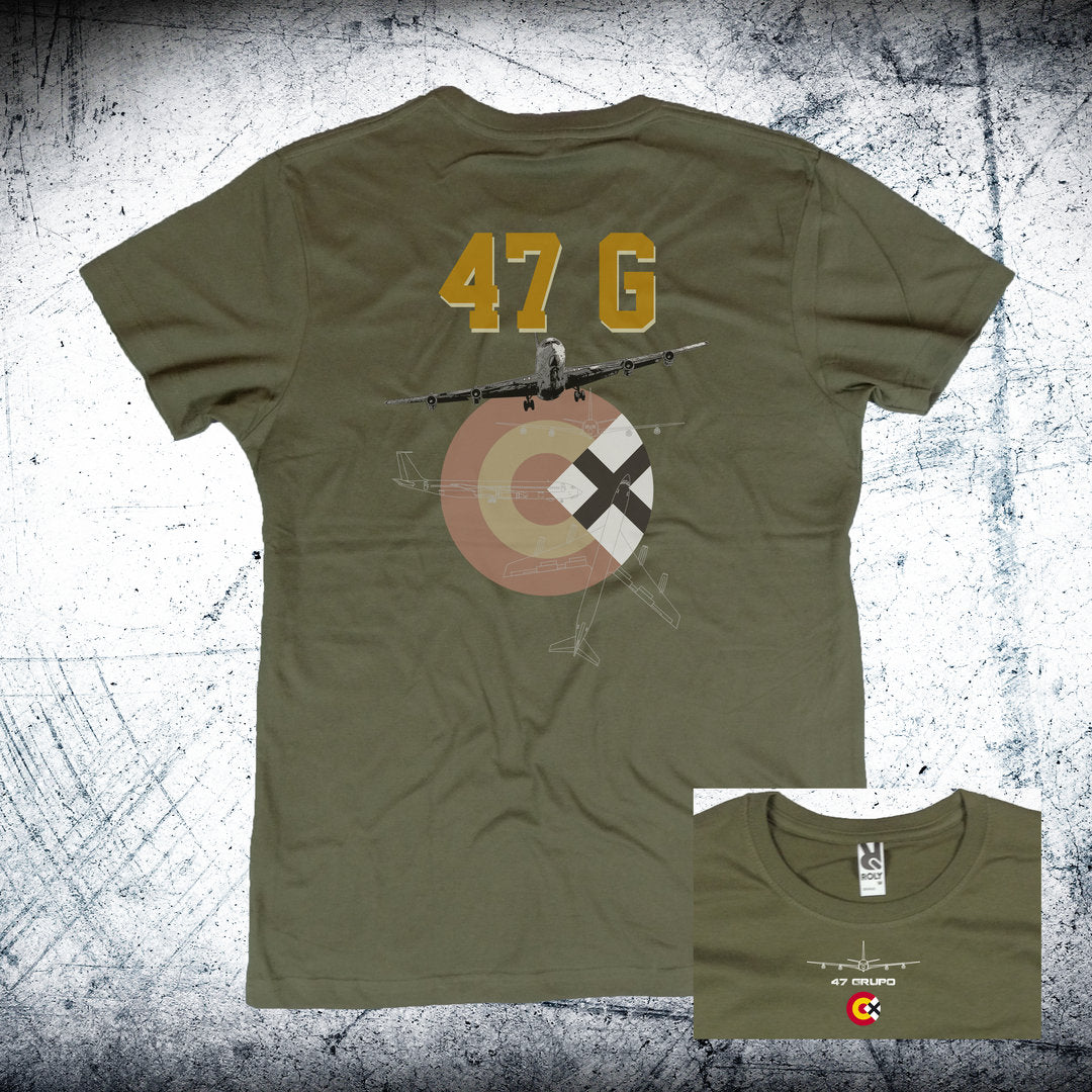 Camiseta 47 Grupo con Escarapela Trasera  B-707