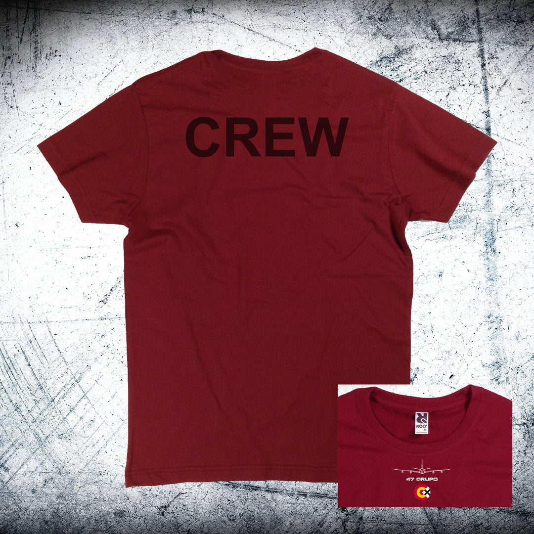 Camiseta 47 Grupo Trasera Crew B-707