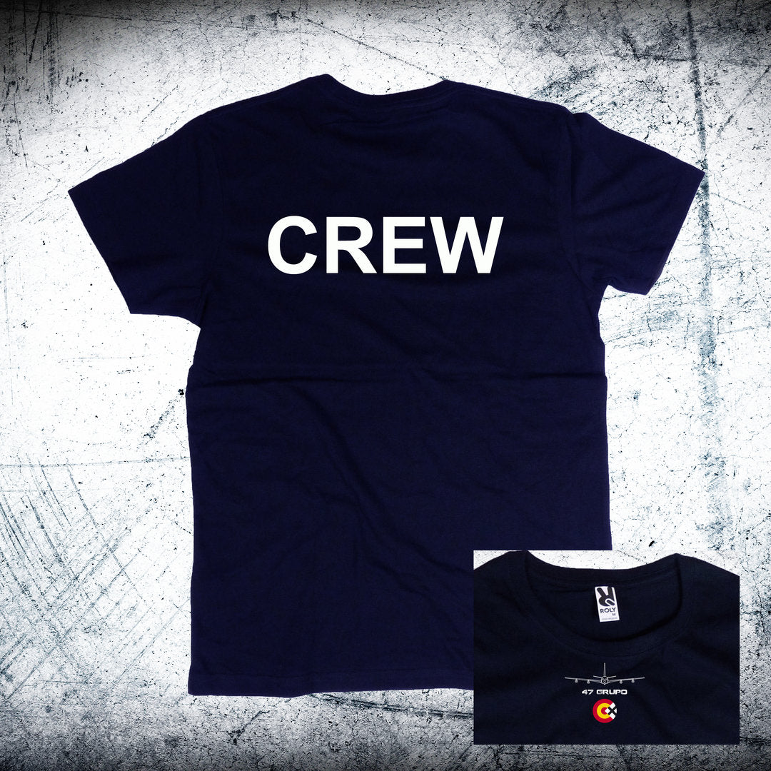 Camiseta 47 Grupo Trasera Crew B-707