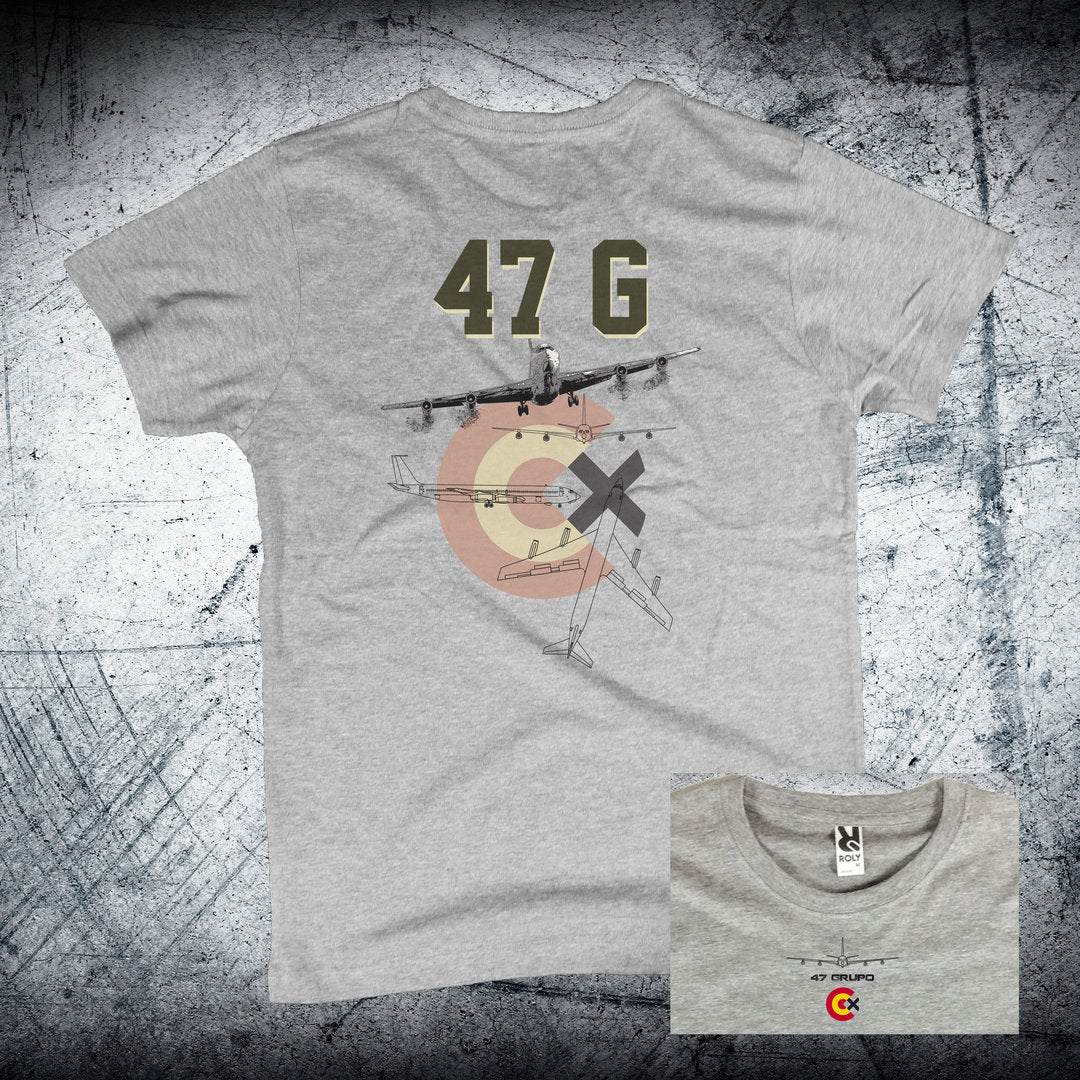 Camiseta 47 Grupo con Escarapela Trasera  B-707