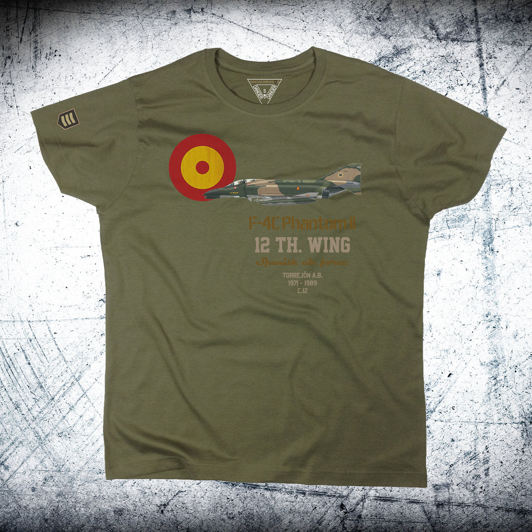 Camiseta F-4 C Phantom II ALA 12
