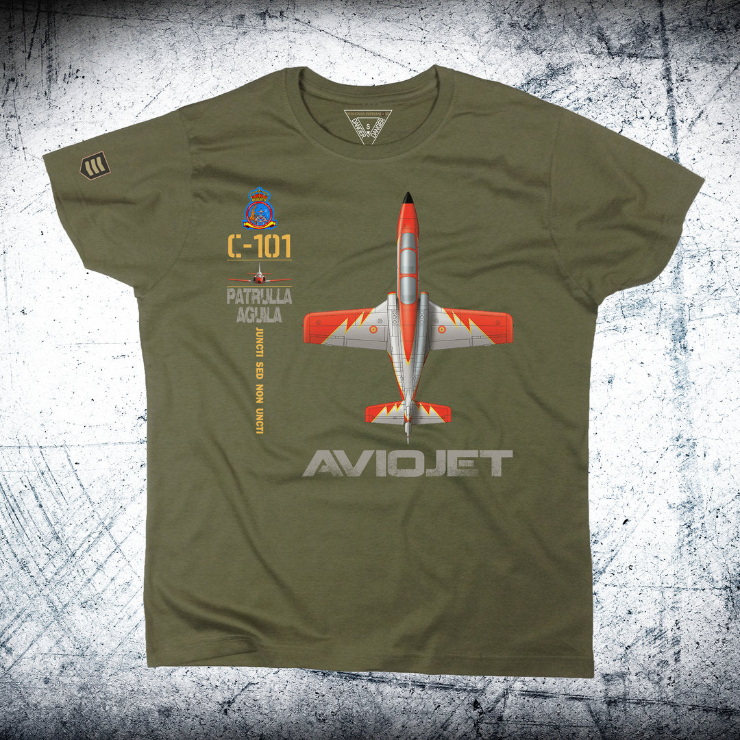 Camiseta militar C-101 AVIOJET Líder PATRULLA ÁGUILA