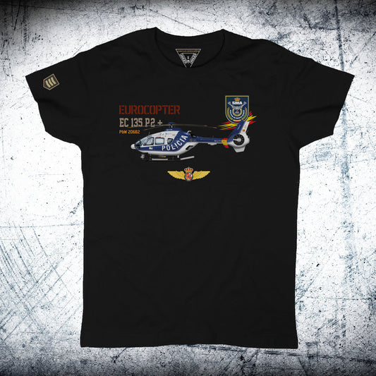 Camiseta EC 135 P2+ Policía Nacional