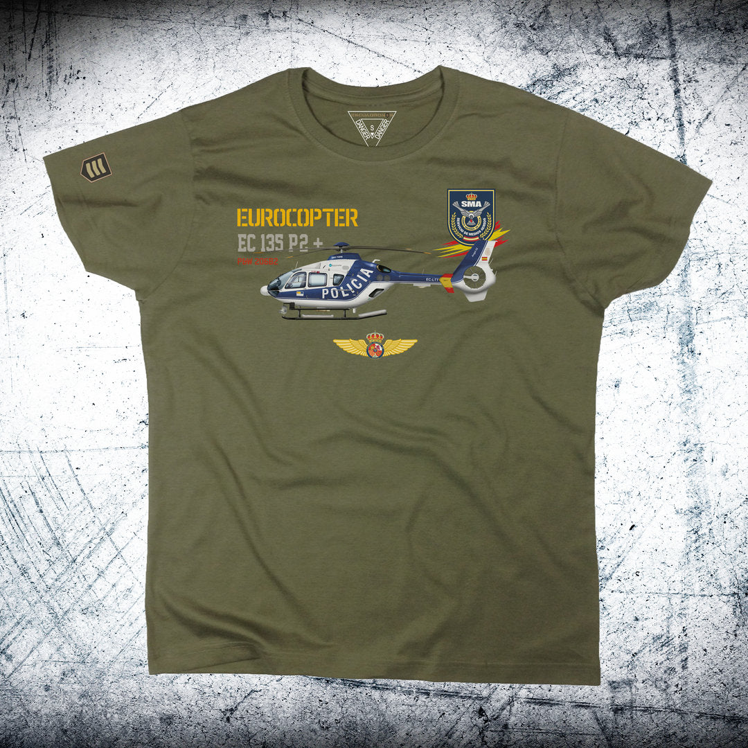 Camiseta EC 135 P2+ Policía Nacional