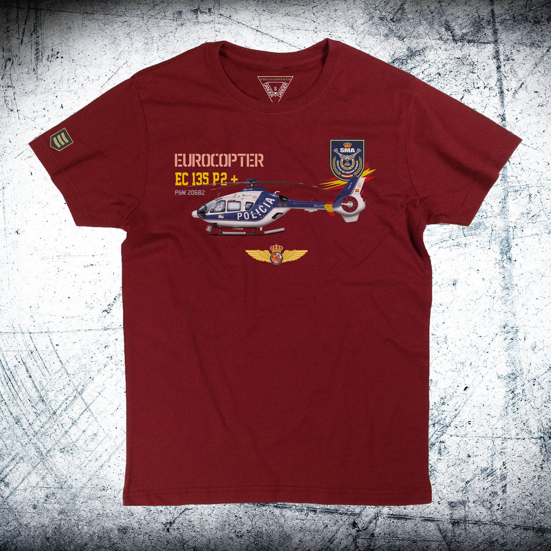 Camiseta EC 135 P2+ Policía Nacional