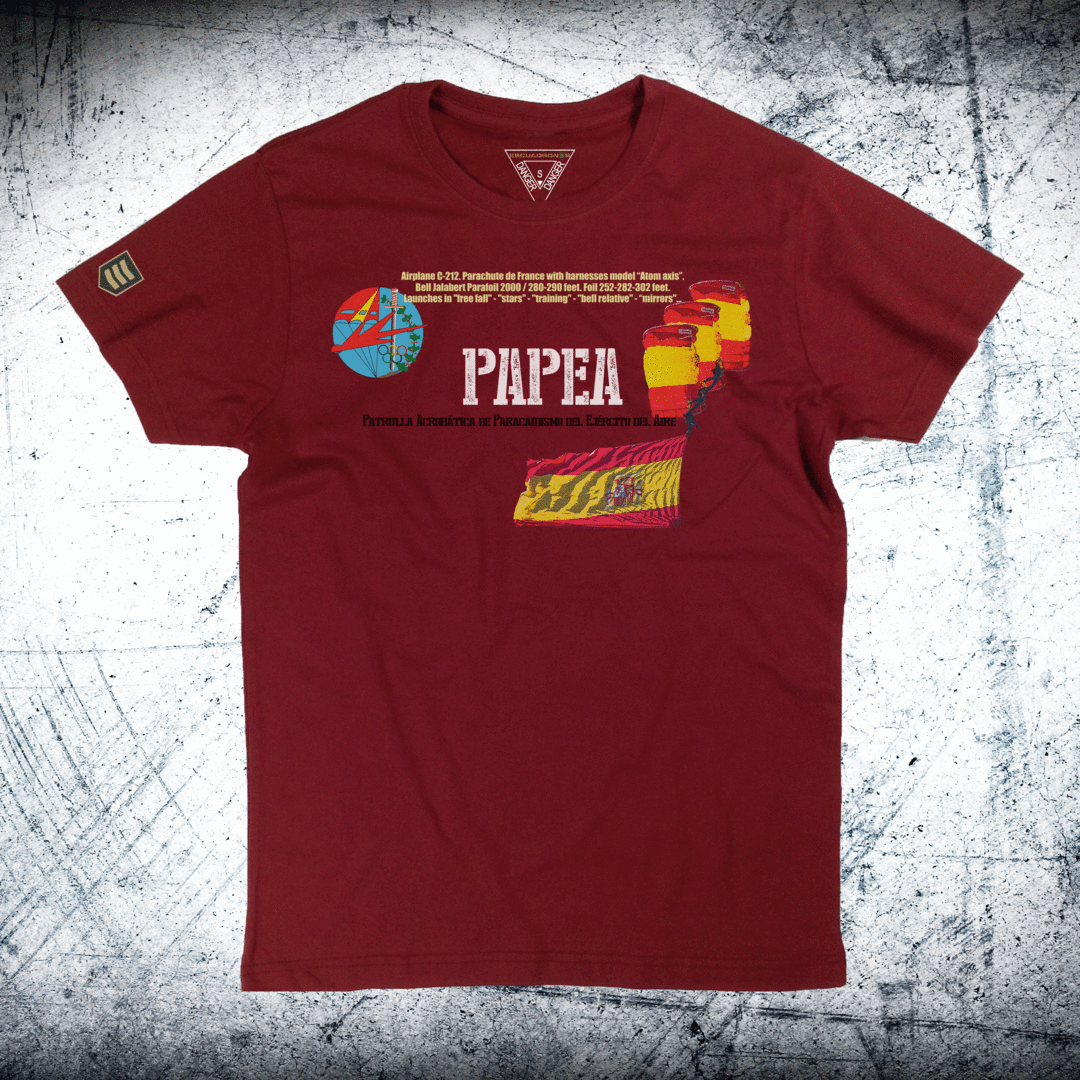 Camiseta Patrulla Paracaidista PAPEA Eda
