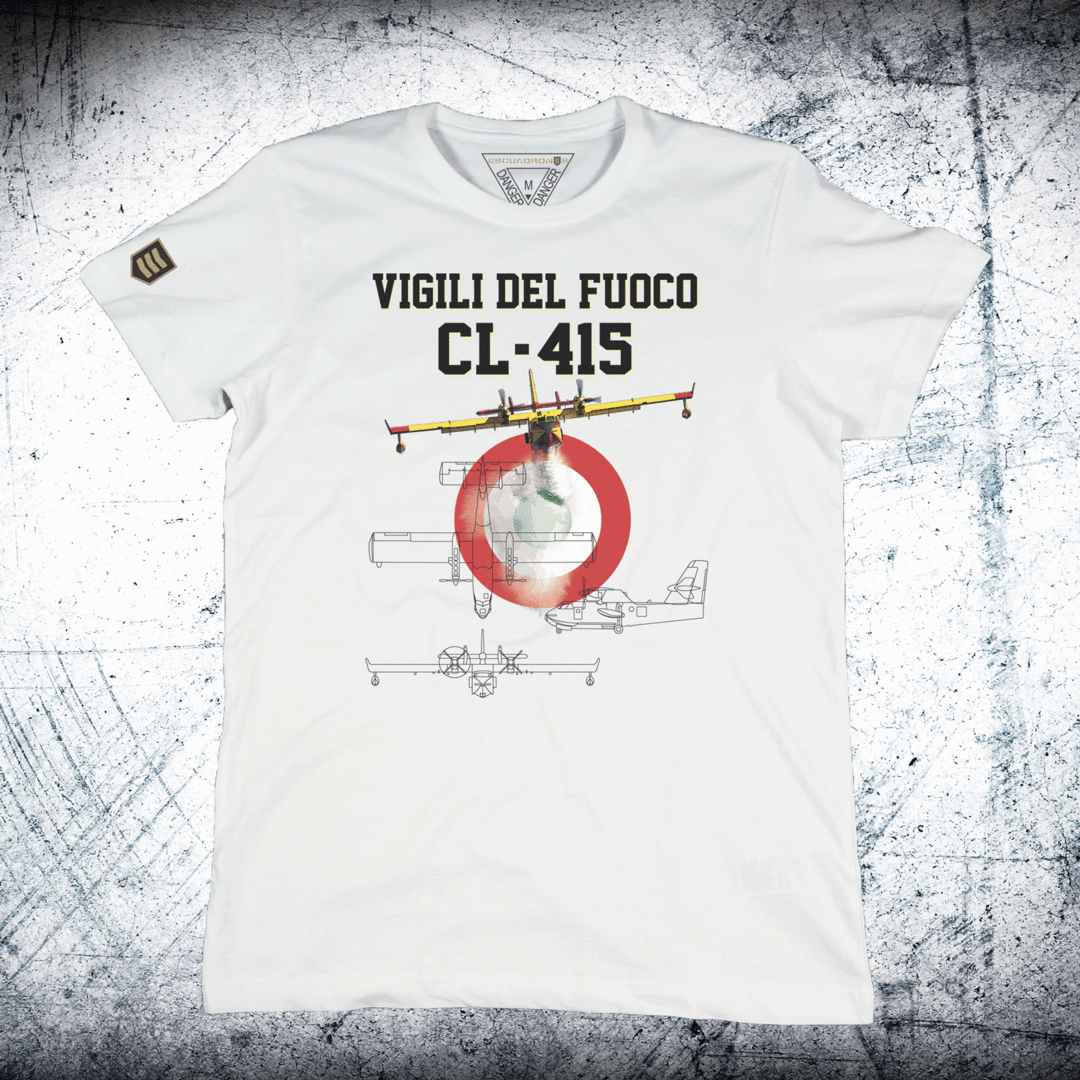 Camiseta ROUNDEL CL-415 VIGILI DEL FUOCO