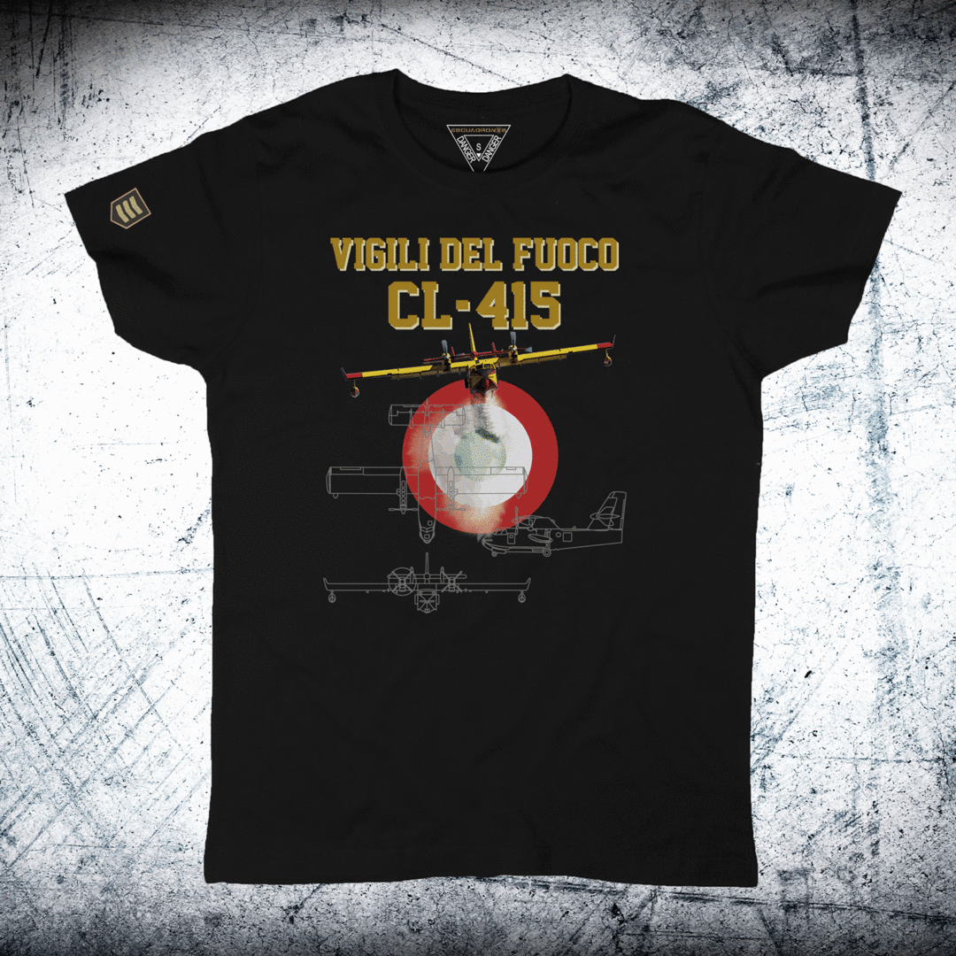 Camiseta ROUNDEL CL-415 VIGILI DEL FUOCO