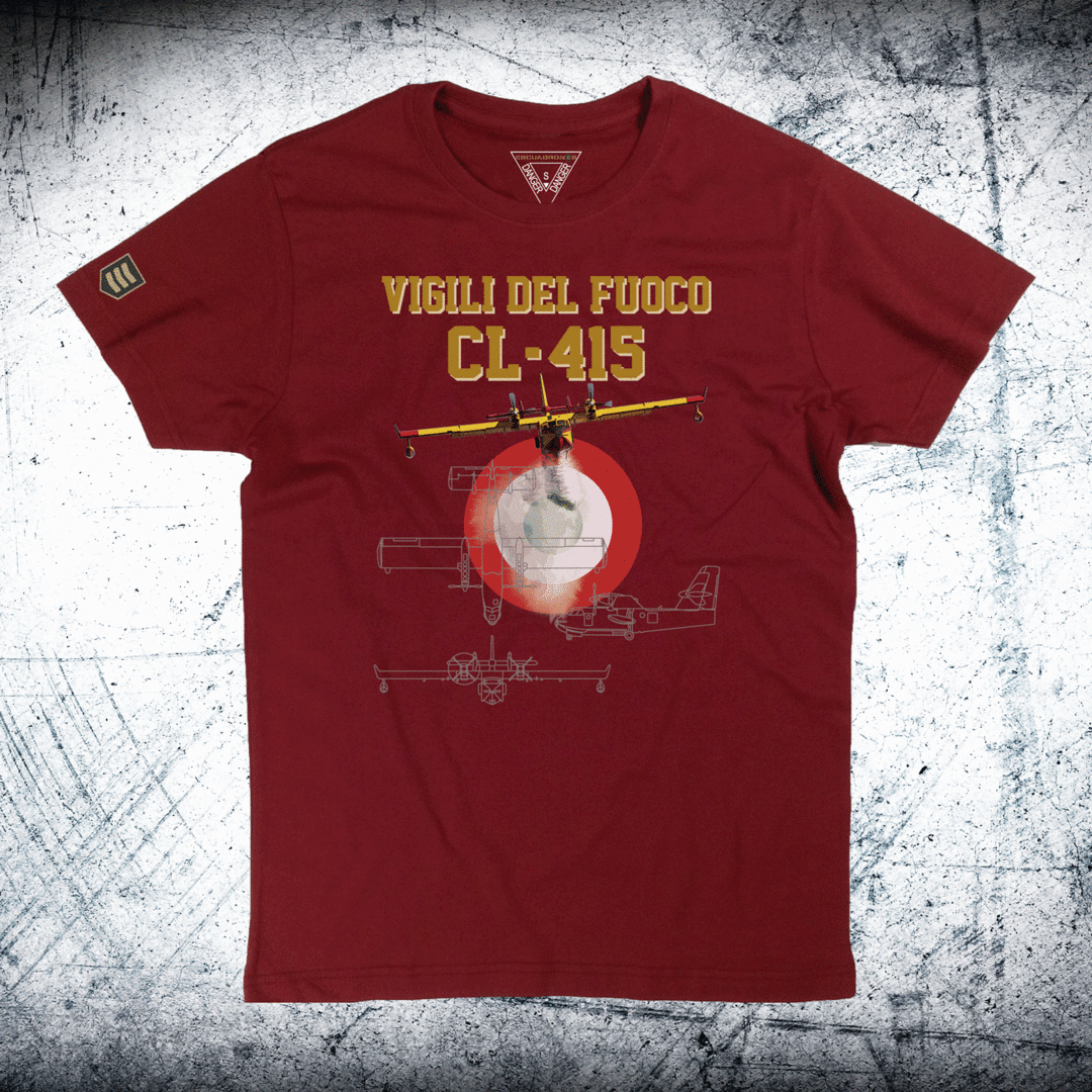 Camiseta ROUNDEL CL-415 VIGILI DEL FUOCO