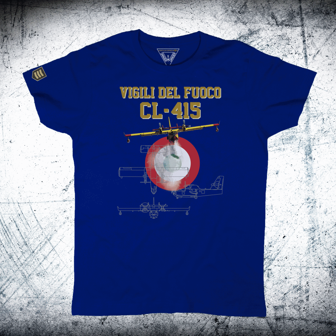 Camiseta ROUNDEL CL-415 VIGILI DEL FUOCO