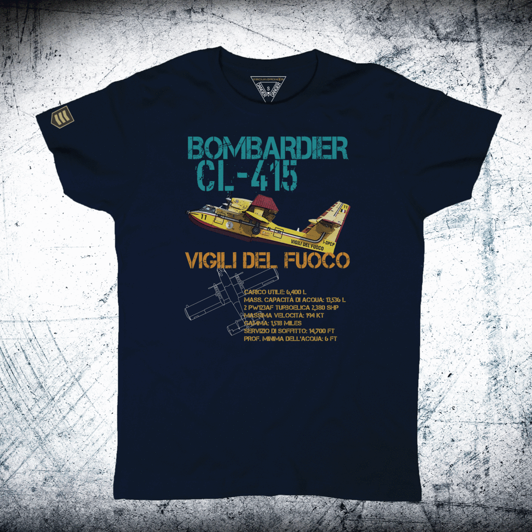 Camiseta CL-415 VIGILI DEL FUOCO