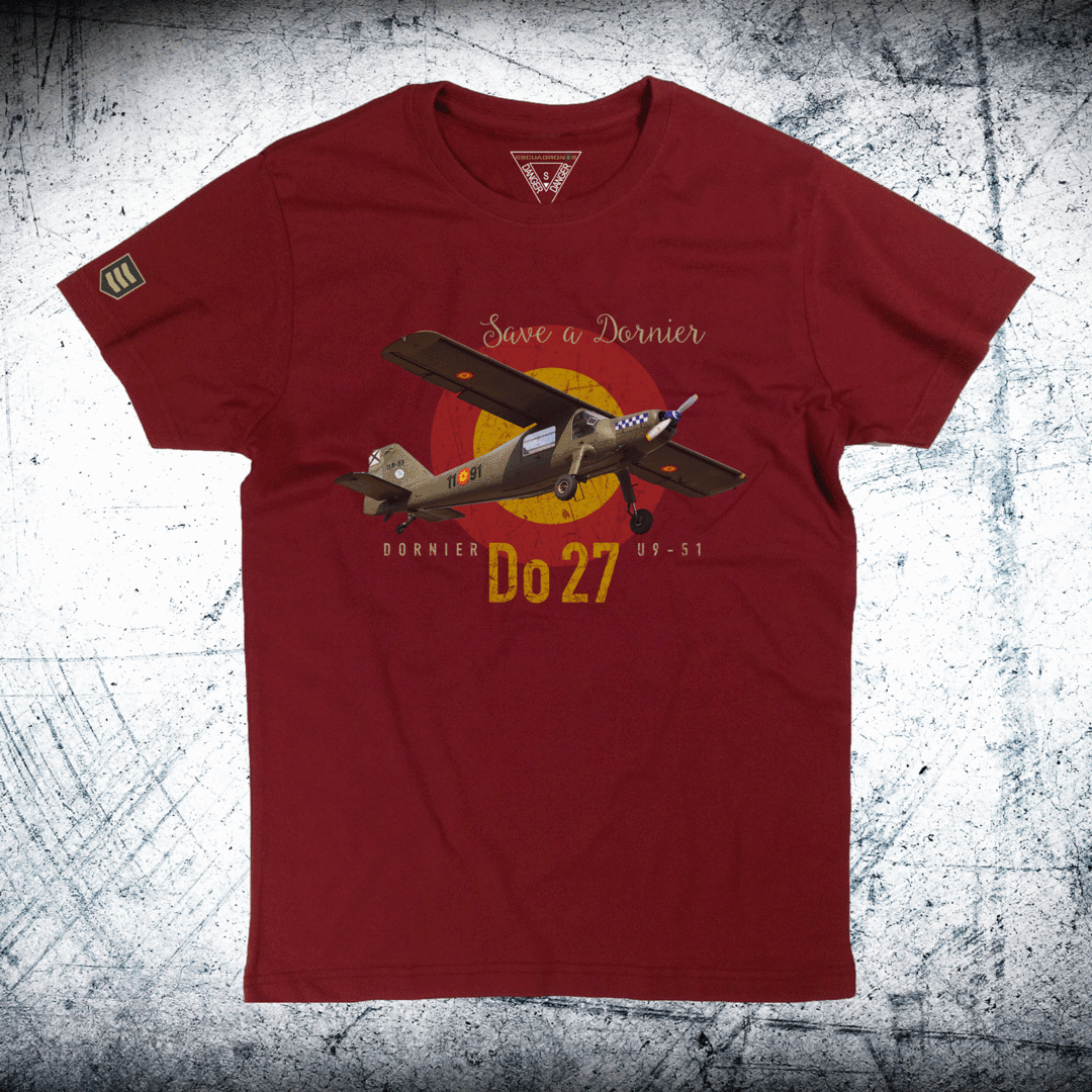 Camiseta Save a Dornier. Do-27.