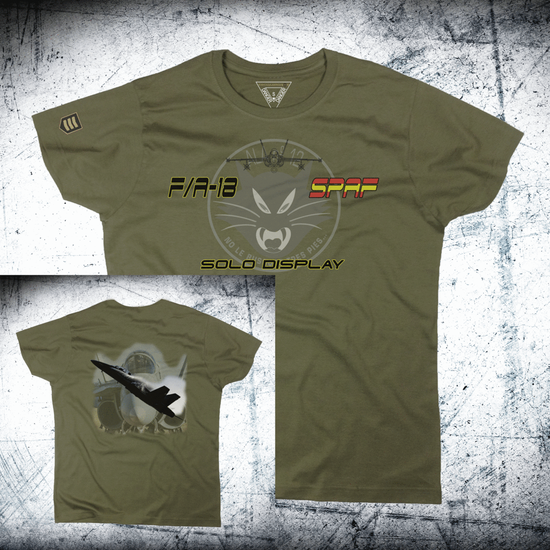 Camiseta militar SOLO DISPLAY Ala 12