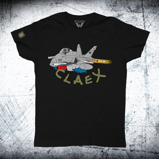 Camiseta infantil F-18 CLAEX