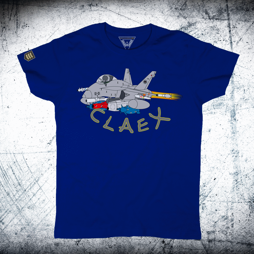 Camiseta infantil F-18 CLAEX