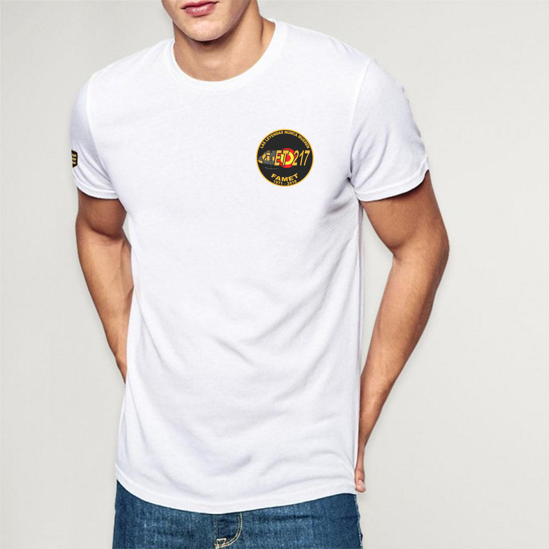 Camiseta militar E.T. FAMET Tributo Huey