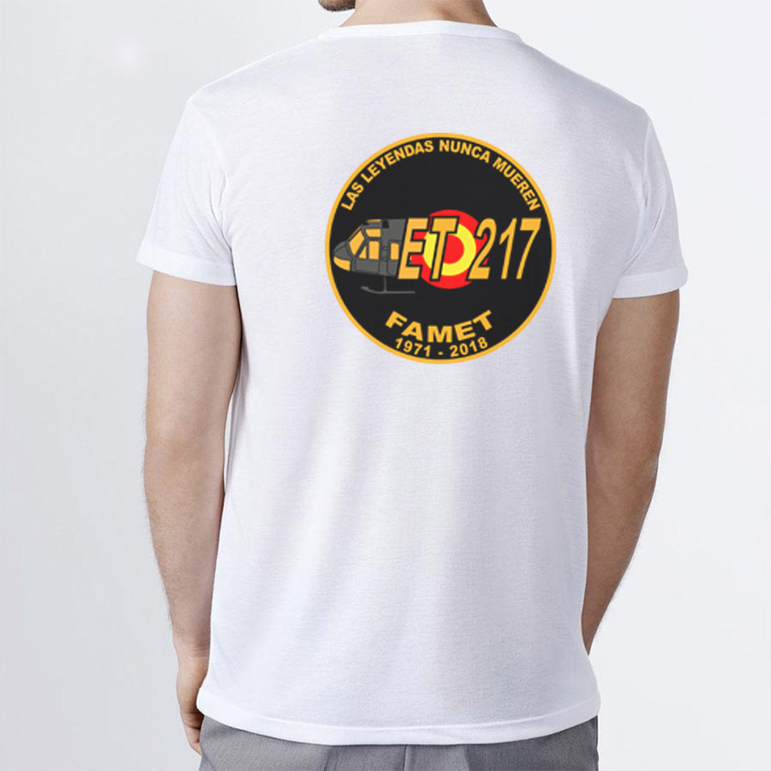 Camiseta militar E.T. FAMET Tributo Huey