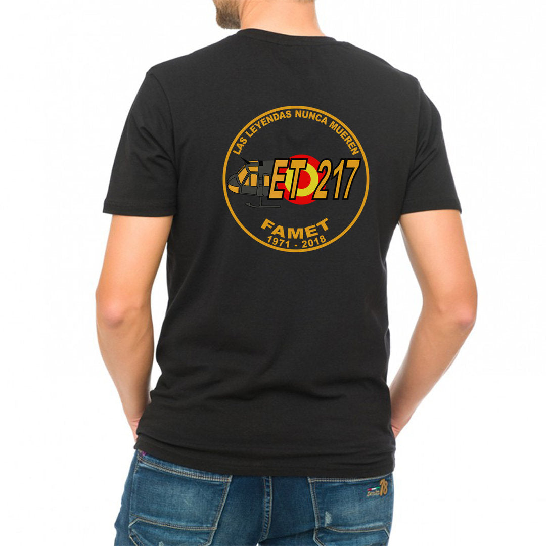 Camiseta militar E.T. FAMET Tributo Huey