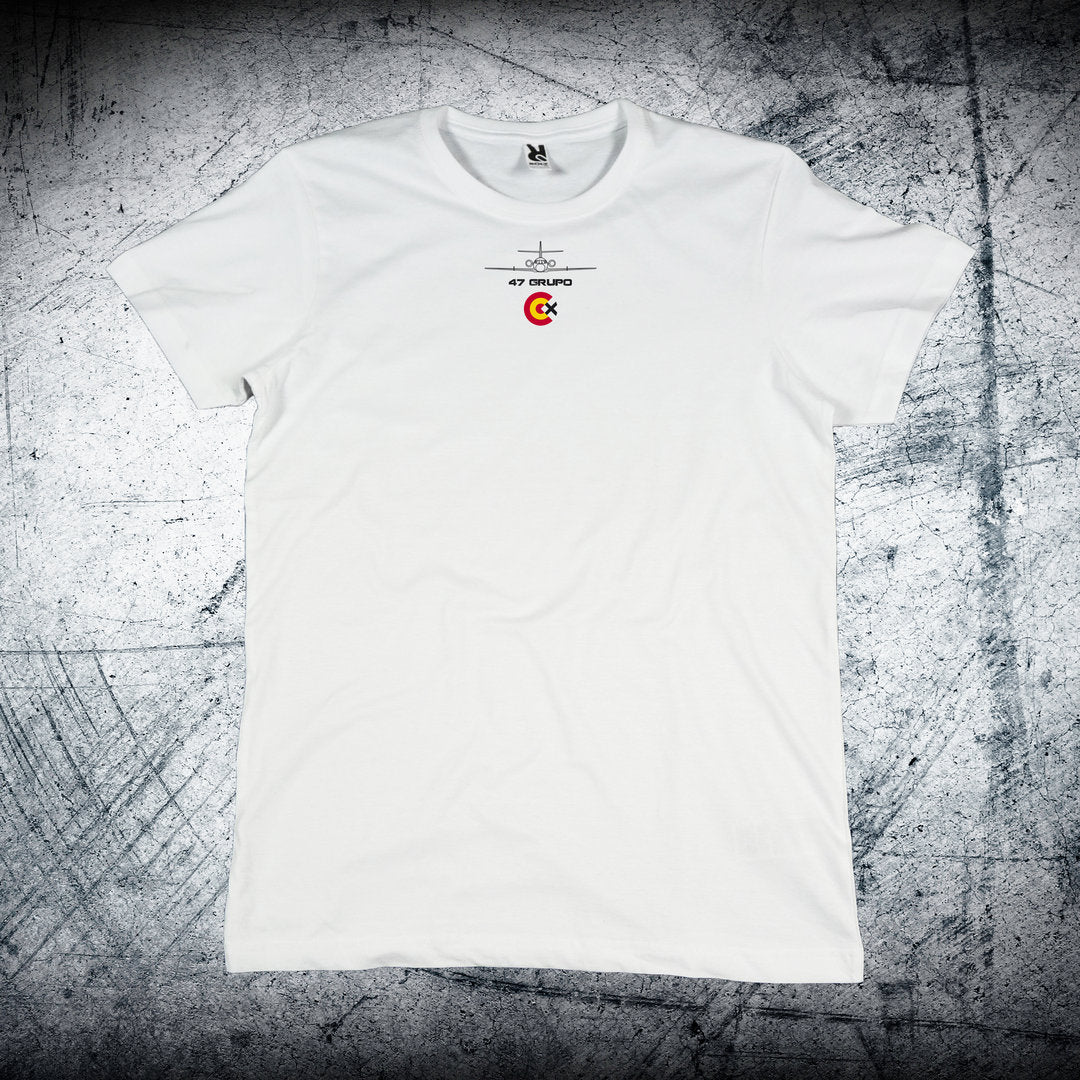 Camiseta 47 Grupo con Escarapela y avión FALCON (PERSONALÍZALA GRATIS)