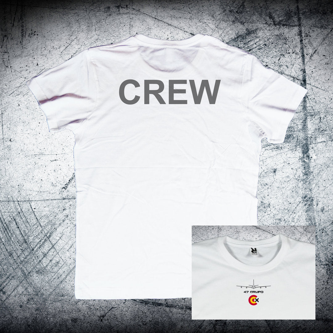 Camiseta 47 Grupo FALCON Diseño Trasera CREW